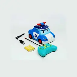 Машинка на радіокеруванні A-Toys Робокар Полі, синя, 180-1A