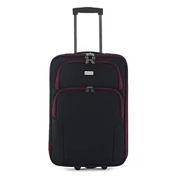 Валіза Semi Line 20" (S) Black/Red Lines (T5680-1) - мініатюра 2