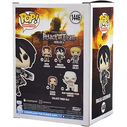 Фігурка Funko Pop! Attack on Titan: Мікаса Акерманн 9.6 см [67929] [118177] - мініатюра 5