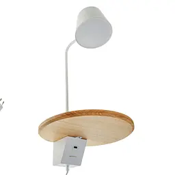 Бра-полиця Brille настінна накладна LED BL-573W/6W WH+WD
