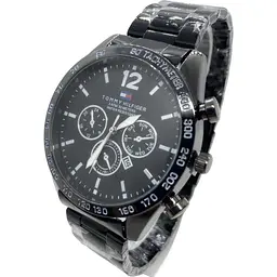 Наручний годинник чоловічий Clockhouse Tommy Hilfiger Чорний (IBW792B)