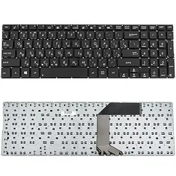 Клавіатура для ноутбука ASUS (K551, S551, V551) rus, black, без фрейма - мініатюра 2