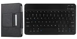 Чохол для планшета універсальний з бездротовою клавіатурою Bluetooth 9.7-11" Black (19002) - мініатюра 6