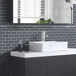Самоклеюча поліуретанова плитка Wall Sticker сіра цегла 305х305х1 мм SW-00001153 - мініатюра 4