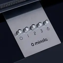 Витяжка Minola HDN 6212 BL/I 700 LED чорна - мініатюра 3