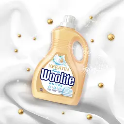 Засіб для прання рідкий Woolite для світлих та білих тканин з Кератином 1.8 л - мініатюра 2