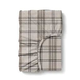 Простирадло на резинці фланель 200х220 SAND TARTAN COSAS (4822052500132)