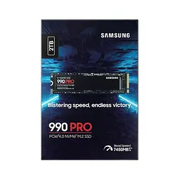 Накопичувач SSD M.2 2280 2TB 990 PRO Samsung (MZ-V9P2T0BW) - мініатюра 5