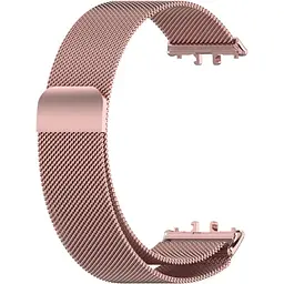 Ремінець DK для Samsung Galaxy Fit3 (R390) Metal Milanese Loop Magnetic (pink rose)