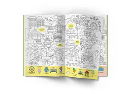 Книга Віммельбух-розмальовка. Світ навколо нас 3276 shop (9786175473276) - мініатюра 3