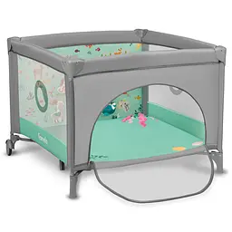 Манеж Lionelo (LO-MILLE GREY GREEN) - мініатюра 2