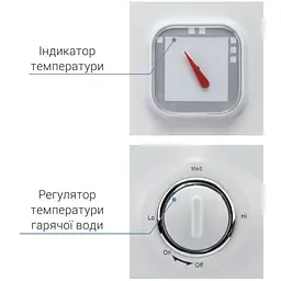 Водонагрівач електричний Thermo Alliance SLIM вертикальний 1.5 кВт 80 л (D80V15Q2) - мініатюра 2