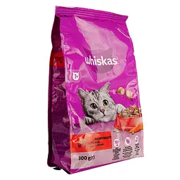 Сухий корм для котів Whiskas з яловичиною 300 г - мініатюра 2
