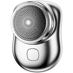Електрична мінібритва-брелок No Brand на акумуляторі бездротова USB Mini Shaver Black (2093506432)