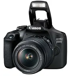 Цифрова дзеркальна фотокамера Canon EOS 2000D 18-55 IS (6441365) - мініатюра 5
