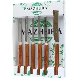 Набір ножів Mazhura Beech walnut 6 шт. (mz505662)