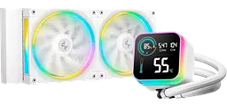 Водяне охолодження DeepCool LQ240 ARGB White (R-LQ240-WHDSMC-G-1)
