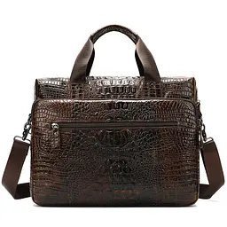 Чоловіча шкіряна сумка Vintage 40х34х5,5 см sum0012560 - мініатюра 6