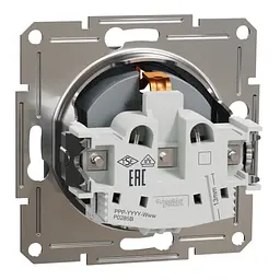Розетка Schneider Electric ASFORA сталь (EPH2900162) - мініатюра 7