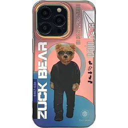 Чохол Zuck Bear Berlin Boss MagSafe Case для Apple iPhone 15 Pro Zwei Charm [108889]