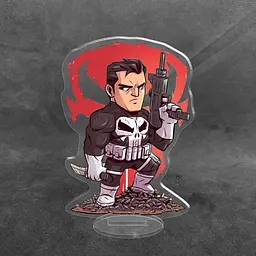 Акрилова колекційна фігурка Чібі Chibi The Punisher 10 cм - мініатюра 1