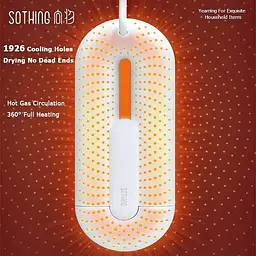 Сушарка для взуття Sothing Stretchable Shoe Dryer DSHJ-S-2111 With Timer White [79350] - мініатюра 5
