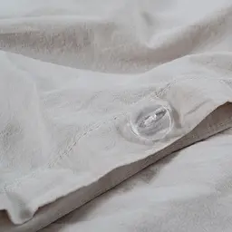 Постільна білизна Lotus Home Washed cotton - Kansas бежевий євро - мініатюра 4