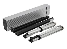 Стіл Bo-Camp Lamel 121x80 см Aluminium (1404438) (DAS303287) - мініатюра 7