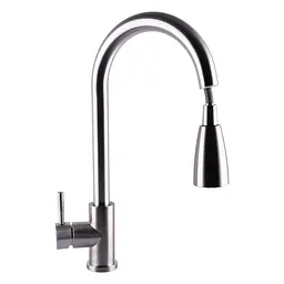 Змішувач для кухні Globus Lux Alpen SBT1-2031 Хром матовий - мініатюра 3