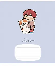 Зошит загальний Школярик Fany cute moment у клітинку 12 аркушів 30 шт. (012-3267K) - мініатюра 3