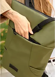 Жіночий рюкзак Sambag RollTop X хакі 41 х 27 х 18 см (24320119) - мініатюра 8