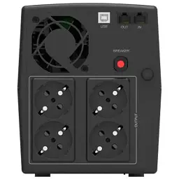 Пристрій безперебійного живлення PowerWalker VI 1500 STL (10121076) - мініатюра 3