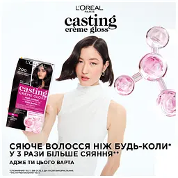 Фарба для волосся L'Oreal Paris Casting Creme Gloss 1021-Світло-світло-русявий перламутровий (3600521831755/3600521831939) - мініатюра 3