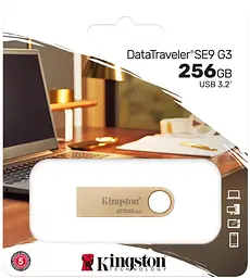 Накопичувач 256GB USB 3.2 Type-A Gen1 DT SE9 G3 Kingston teh0013392 - мініатюра 7