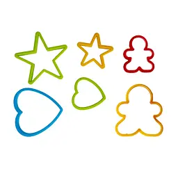 Набір з 6 форм вирубок для пряників та печива, Kitchette 83922 - мініатюра 2