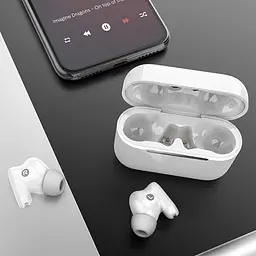 Бездротові навушники Proove Horizon TWS з системою шумозахисту ANC білі (48401 white) - мініатюра 8
