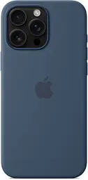 Оригінальний силіконовий чохол для Apple Iphone 16 Pro Max Silicone Case with MagSafe Denim MYYU3ZM/A