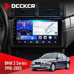Штатна магнітола BMW 3 Series (E46) 1998-2005 Decker D9-006 4x64, 4G Decker (НФ-00003498)