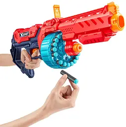 Швидкострільний бластер Zuru X-Shot Red Excel Turbo Fire, 48 патронів (36270R) - мініатюра 2