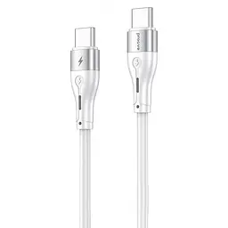 Кабель Proove Soft Silicone Type-C to Type-C 60W (2m) white (CCSO60002222)