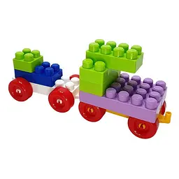 Дитячий блочний конструктор Doloni 013999/01 у пластиковому боксі, 335 деталей - мініатюра 2