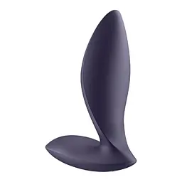Анальна пробка з вібрацією Satisfyer Power Plug 11.3 см (фіолетовий) - мініатюра 4