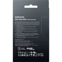 Накопичувач SSD M.2 2280 1TB 9100 PRO Heatsink Samsung (MZ-VAP1T0CW) - мініатюра 9