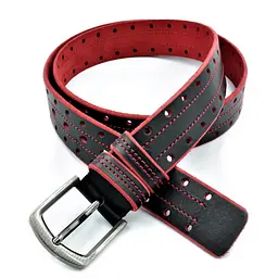 чоловічий шкіряний ремінь Weatro 110-125х4 см acs0013908 - мініатюра 1