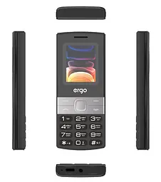 Телефон ERGO B185 DS Black UA UCRF - мініатюра 5