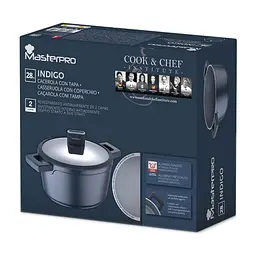 Каструля MasterPro Indigo з кришкою 3 л (BGMP-7980) - мініатюра 6