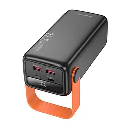 Зовнішній акумулятор BOROFONE BJ66 Magnifico 22.5W+PD20W fully compatible power bank (40000mAh) Black (6941991115141) - мініатюра 6