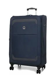 Валіза Гігант (XL) тканинний Airtex Worldline Tirana 608 на 4 колесах 75x46x28см 100л Синій