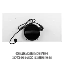 Витяжка повновбудована PERFELLI DESIGN VISION 6 BIANCO SILENZIO - мініатюра 13