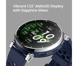 Смарт - годинник Amazfit Active 3 Premium NFC 4GB синій - мініатюра 10